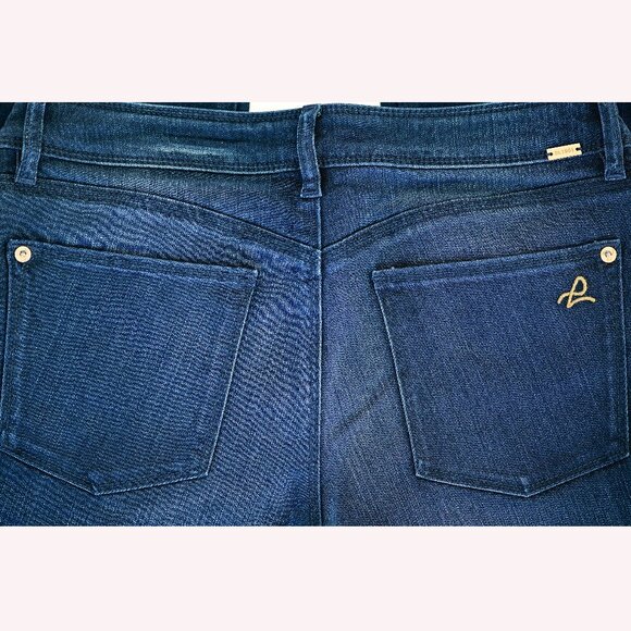 DL1961 Angel Mid Rise Skinny Ankle Jeans Women's Size 27 4 Way Stretch - Picture 3 of 8